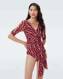 Online Diane von Furstenberg Abbie Mesh Bodysuit