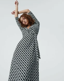 New Diane von Furstenberg Abigail Silk Jersey Dress