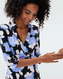 Best Diane von Furstenberg Abigail Silk Jersey Maxi Wrap Dress