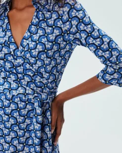 Outlet Diane von Furstenberg Abigail Silk Jersey Maxi Wrap Dress