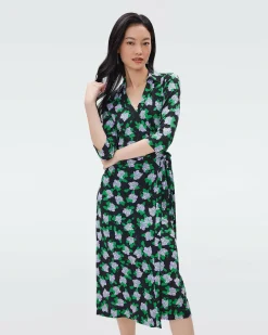 Discount Diane von Furstenberg Abigail Silk Jersey Wrap Dress