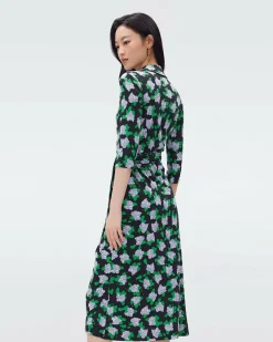 Discount Diane von Furstenberg Abigail Silk Jersey Wrap Dress