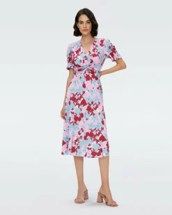 Best Diane von Furstenberg Anaba Short Sleeve Dress