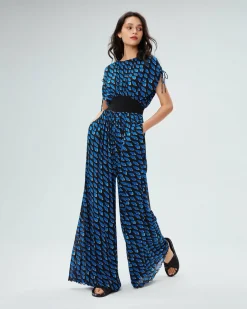 Discount Diane von Furstenberg Andra Mesh Jumpsuit