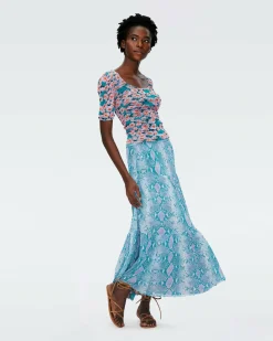 Online Diane von Furstenberg Austria Reversible Mesh Skirt