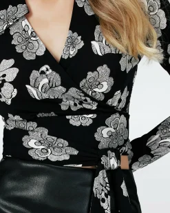 Hot Diane von Furstenberg Bobbie Wrap Top
