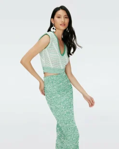 Hot Diane von Furstenberg Claud Crochet Top