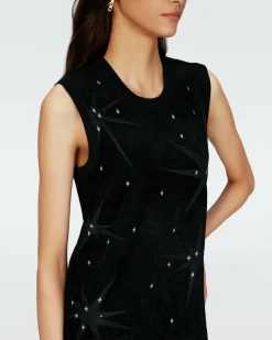 Fashion Diane von Furstenberg Claudina Knit Jacquard Dress