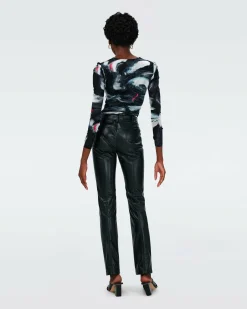Online Diane von Furstenberg Costanza Mesh Bodysuit