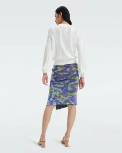 Sale Diane von Furstenberg Dariella Reversible Mesh Skirt
