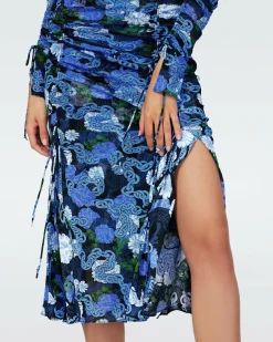 Clearance Diane von Furstenberg Dvf Corinne Dress In Dragon Dance