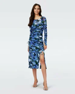Clearance Diane von Furstenberg Dvf Corinne Dress In Dragon Dance