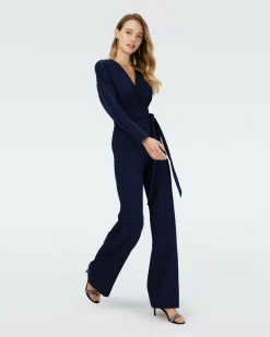 Best Diane von Furstenberg Dvf Marilou Jumpsuit In Midnight