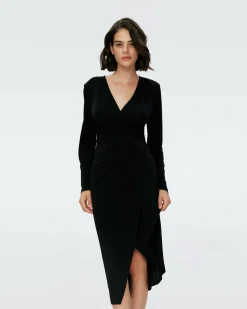 Outlet Diane von Furstenberg Dvf Nevine Dress In Black