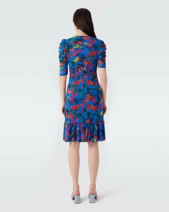 Best Diane von Furstenberg Eldoris Midi Mesh Dress