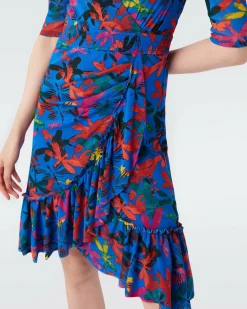 Best Diane von Furstenberg Eldoris Midi Mesh Dress