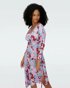 Sale Diane von Furstenberg Eloise Faux Wrap Dress