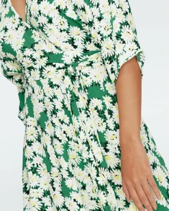 Fashion Diane von Furstenberg Eloise Faux Wrap Midi Dress