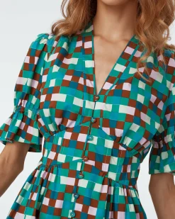 Best Diane von Furstenberg Erica Cotton Dress