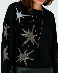 Best Diane von Furstenberg Fabiola Knit Jacquard Top