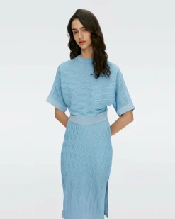 Fashion Diane von Furstenberg Gisele Knit Jacquard Skirt