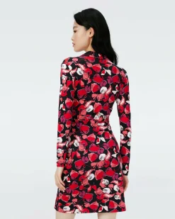 Outlet Diane von Furstenberg Jeanne Silk Jersey Wrap Dress