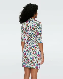 Outlet Diane von Furstenberg Jeanne Silk Jersey Wrap Dress
