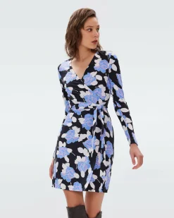 Online Diane von Furstenberg Julian Silk Jersey Wrap Dress