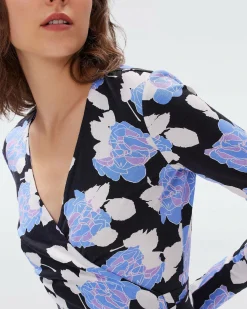 Online Diane von Furstenberg Julian Silk Jersey Wrap Dress