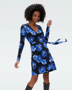 Discount Diane von Furstenberg Julian Silk Jersey Wrap Dress