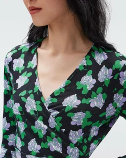 Discount Diane von Furstenberg Julian Silk Jersey Wrap Dress