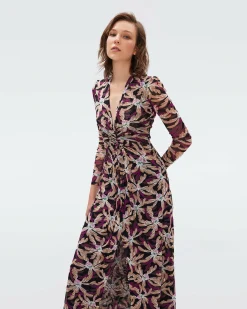 New Diane von Furstenberg Kassia Mesh Dress