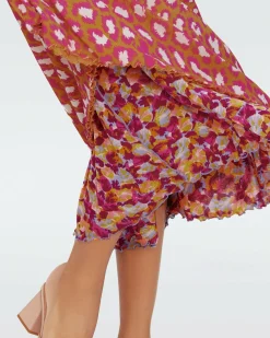 Online Diane von Furstenberg Koren Reversible Mesh Dress