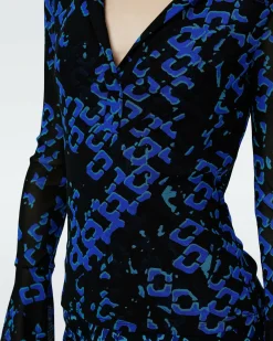 Online Diane von Furstenberg Mackenzie Mesh Top