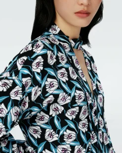 New Diane von Furstenberg Olive Top
