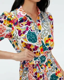 Online Diane von Furstenberg Paddy Cotton Dress