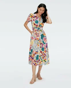 Online Diane von Furstenberg Paddy Cotton Dress