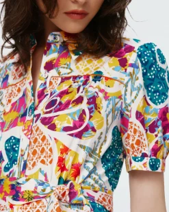 Hot Diane von Furstenberg Queena Cotton Dress