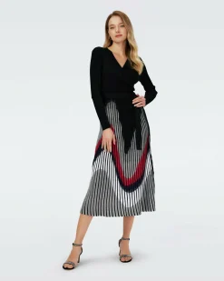 Discount Diane von Furstenberg Reiko Faux Wrap Dress