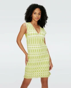 Fashion Diane von Furstenberg Reilly Knit Jacquard Top