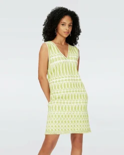 Fashion Diane von Furstenberg Reilly Knit Jacquard Top